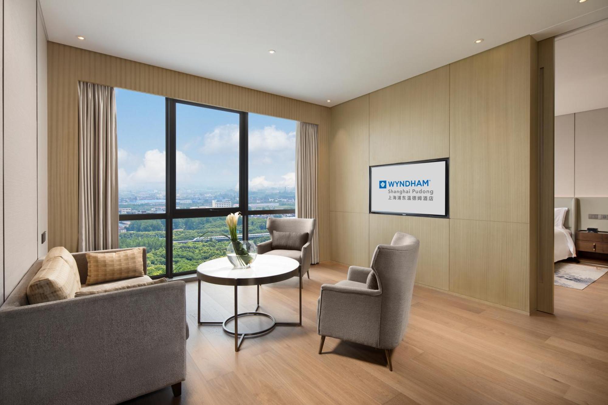 Wyndham Shanghai Pudong Bagian luar foto
